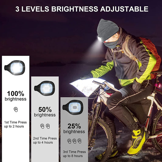 Stay Warm and Illuminate Your Adventures with the Rechargeable LED Beanie Hat for Men & Women