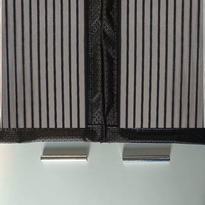 Transform Your Home with the Diamond Mesh Mosquito Proof Door Curtain - Self-Adhesive, No Punching Required, Perfect for Summer!