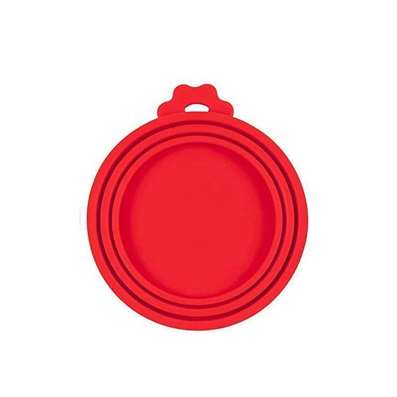 Transform Your Pet's Food Storage with the Versatile 3-in-1 Silicone Can Cover for Dogs and Cats - Perfect Fit for 6.5cm, 7.5cm, and 8.5cm Cans!