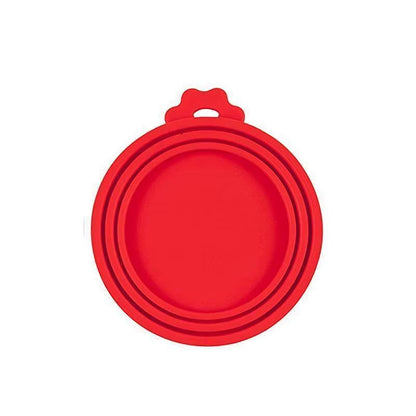 Transform Your Pet's Food Storage with the Versatile 3-in-1 Silicone Can Cover for Dogs and Cats - Perfect Fit for 6.5cm, 7.5cm, and 8.5cm Cans!