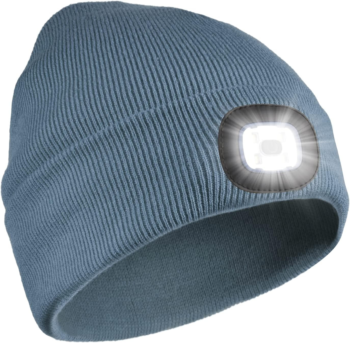 Stay Warm and Illuminate Your Adventures with the Rechargeable LED Beanie Hat for Men & Women