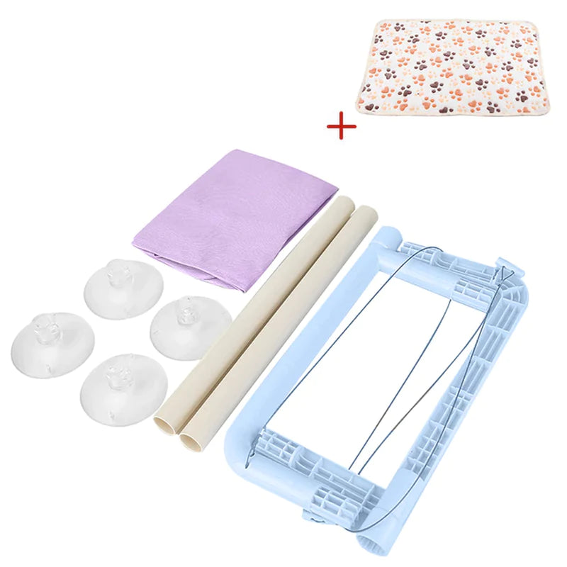 Elevated Cat Hammock - Cozy Window Perch for Cats & Kittens, Stylish Climbing Frame with 20Kg Capacity