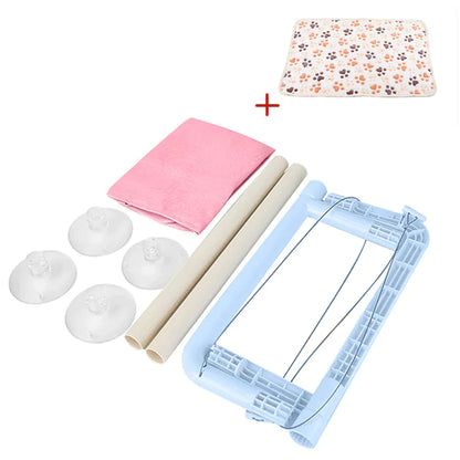 Elevated Cat Hammock - Cozy Window Perch for Cats & Kittens, Stylish Climbing Frame with 20Kg Capacity