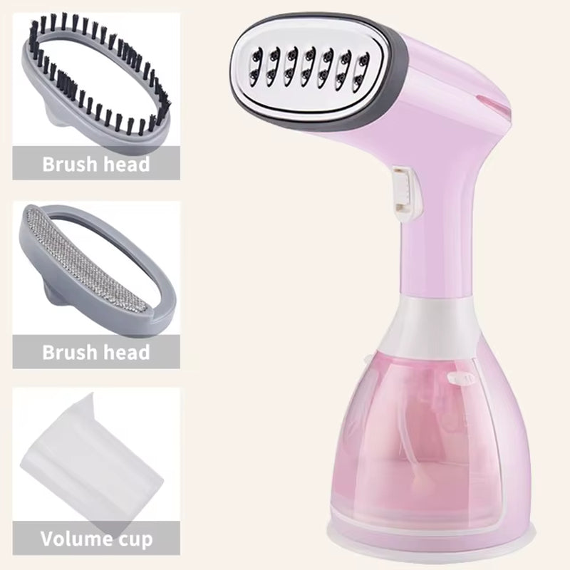 Revolutionize Your Ironing Routine with the 1500W Handheld Garment Steamer - Compact, Fast-Heating, and Perfect for All Fabrics!