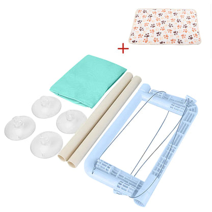 Elevated Cat Hammock - Cozy Window Perch for Cats & Kittens, Stylish Climbing Frame with 20Kg Capacity