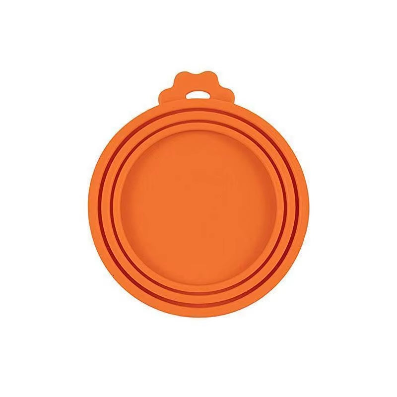Transform Your Pet's Food Storage with the Versatile 3-in-1 Silicone Can Cover for Dogs and Cats - Perfect Fit for 6.5cm, 7.5cm, and 8.5cm Cans!