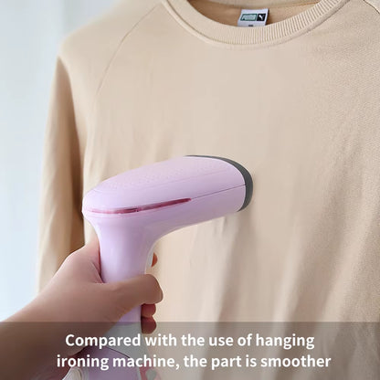 Revolutionize Your Ironing Routine with the 1500W Handheld Garment Steamer - Compact, Fast-Heating, and Perfect for All Fabrics!