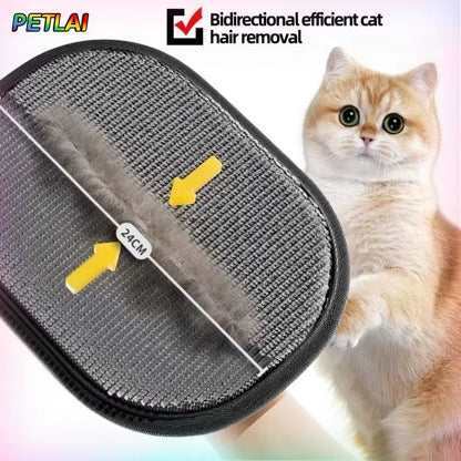 Effortlessly Groom Your Cat and Keep Your Home Fur-Free with the Static-Lift Lint Brush