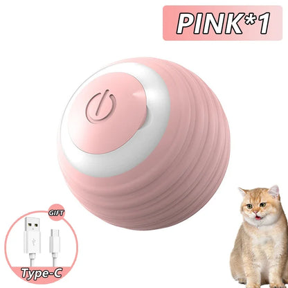 Engaging Interactive Cat Ball - The Ultimate Indoor Playtime Toy for Your Feline Friend