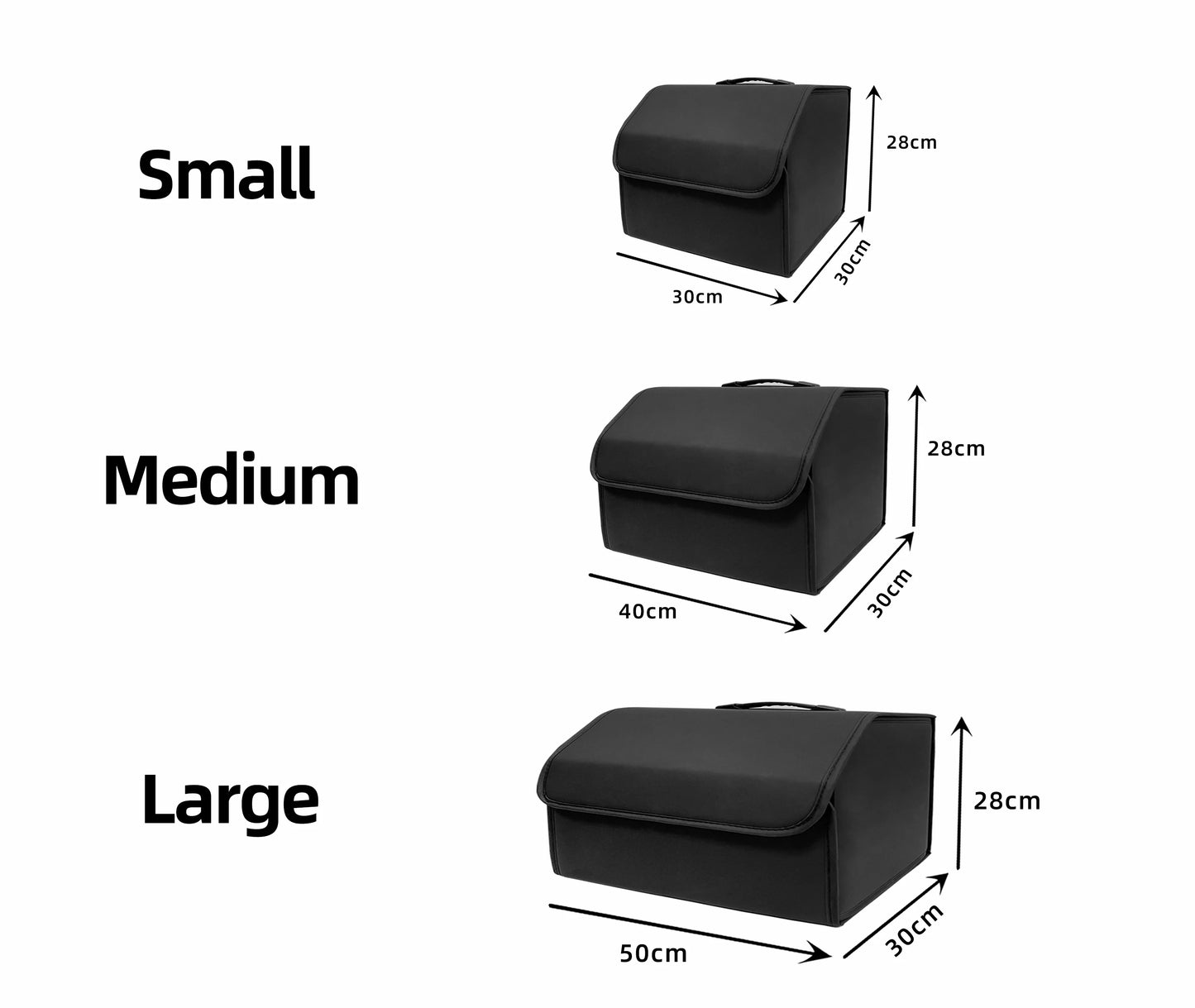 Transform Your Car with the Stylish and Versatile PU Leather Collapsible Trunk Storage Organizer