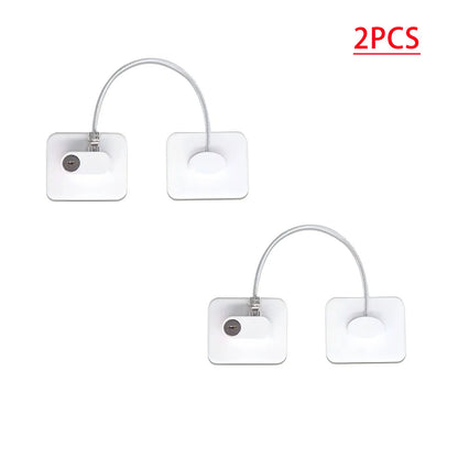 Childproof Safety Cable Lock for Windows, Cabinets & Refrigerators – Anti-Opening Baby Safety Lock with Strong Adhesive, Easy Install