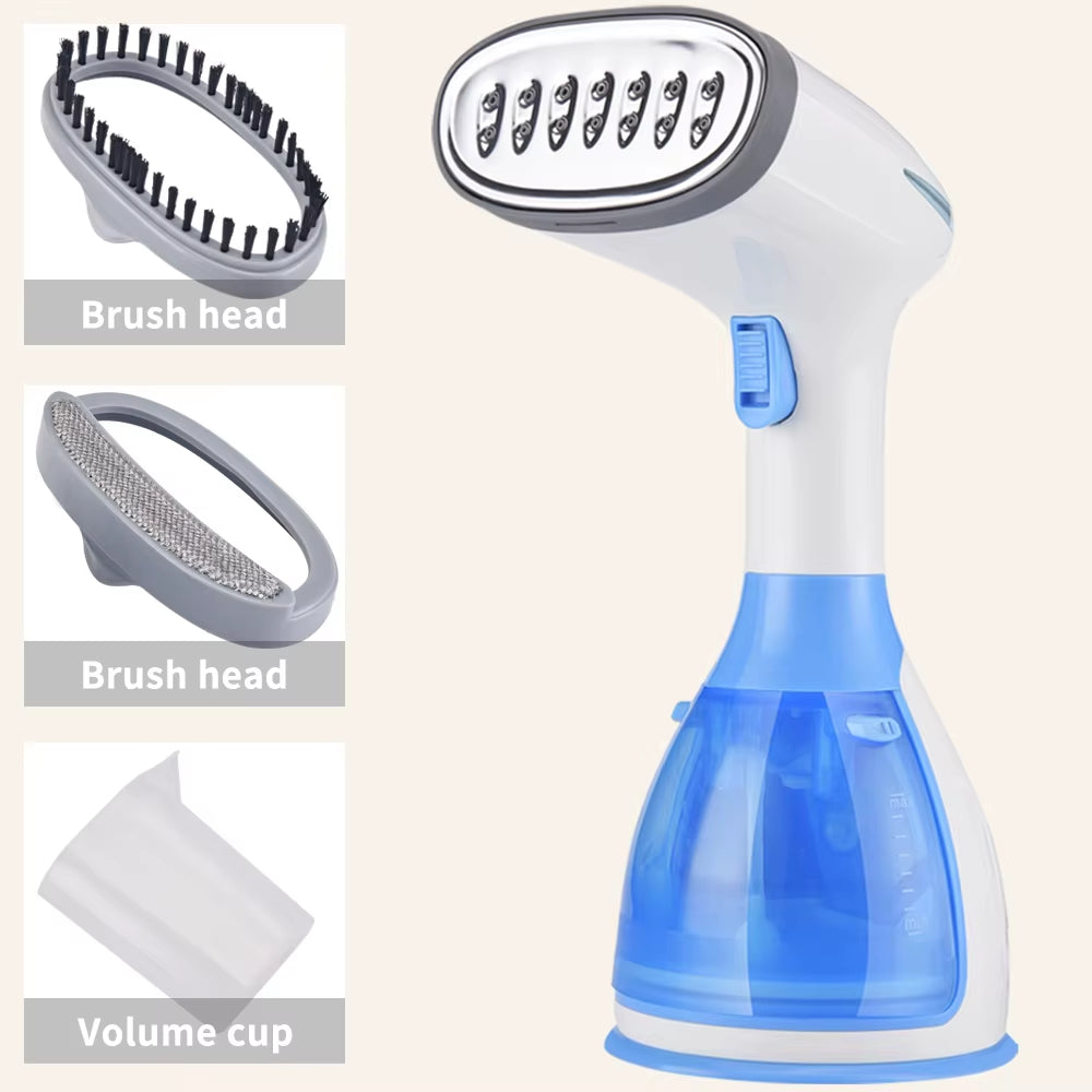Revolutionize Your Ironing Routine with the 1500W Handheld Garment Steamer - Compact, Fast-Heating, and Perfect for All Fabrics!